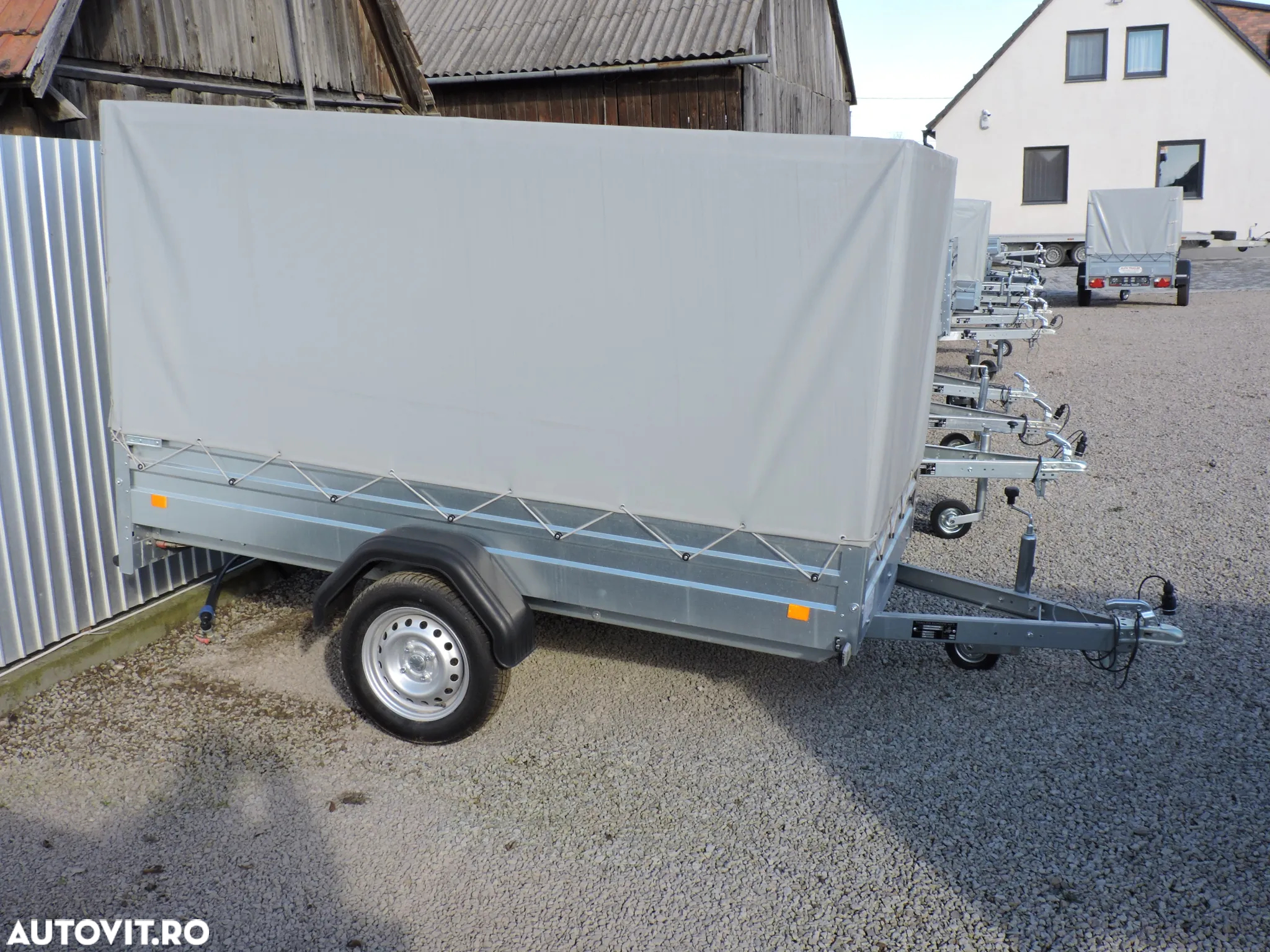 Trailer Europe Trailer Europe ALFA -1,2 AXE ,Arc de foi,Al,750-3500kg - 3