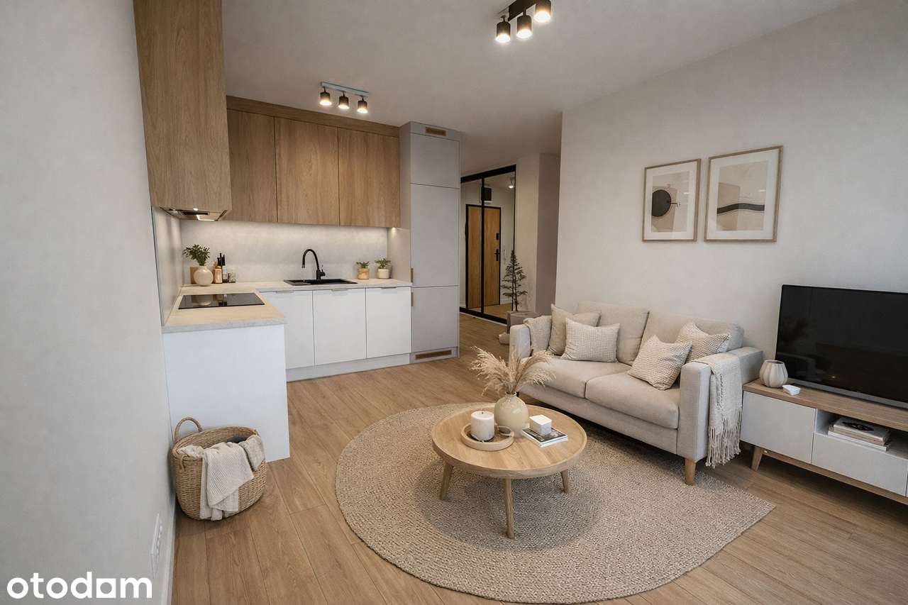 2 pokojem, 31.10 m2, nowe, wykończone, balkon, piwnica, bez PCC i pośr