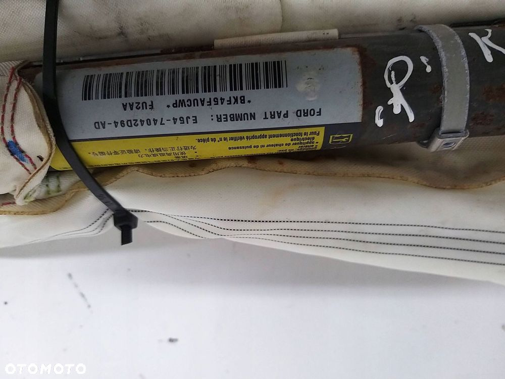 ford escape iii kuga mk2 lift kurtyna airbag prawa ej54-74042d94 - 2