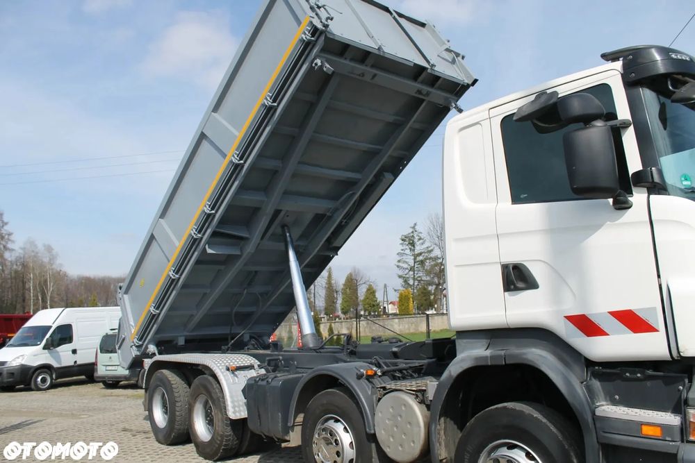 Scania R500 wywrotka 8x4 bordmatik manual faktura vat - 9