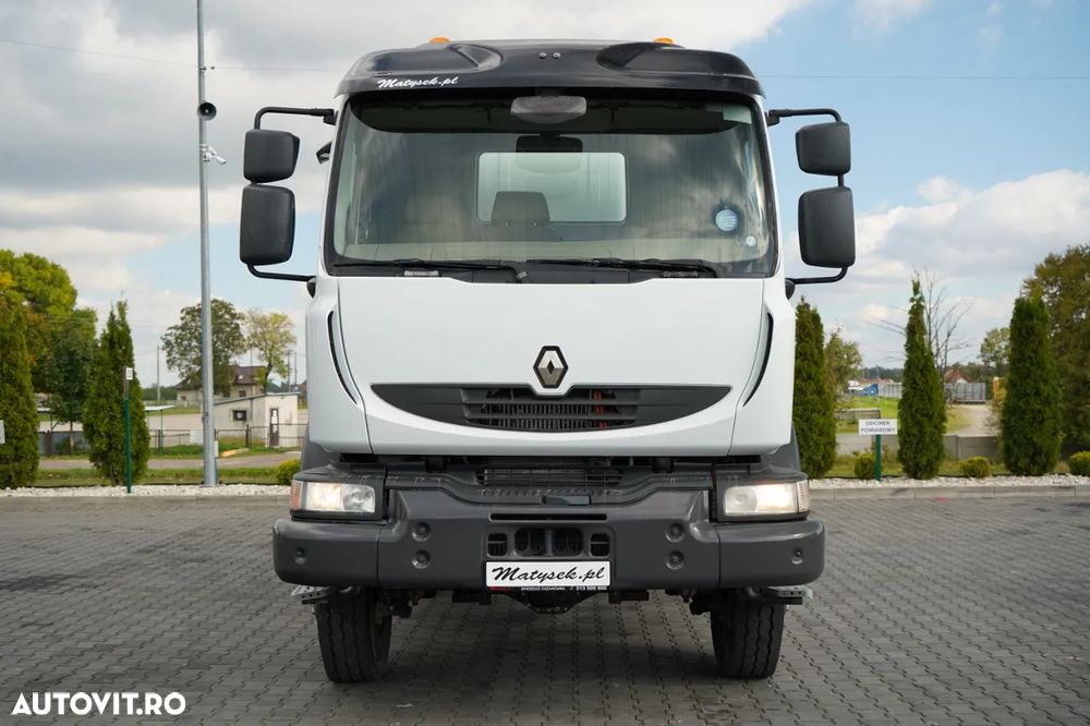 Renault KERAX / 4x4 / BETONIERĂ 5m³ / MANUALĂ / - 10