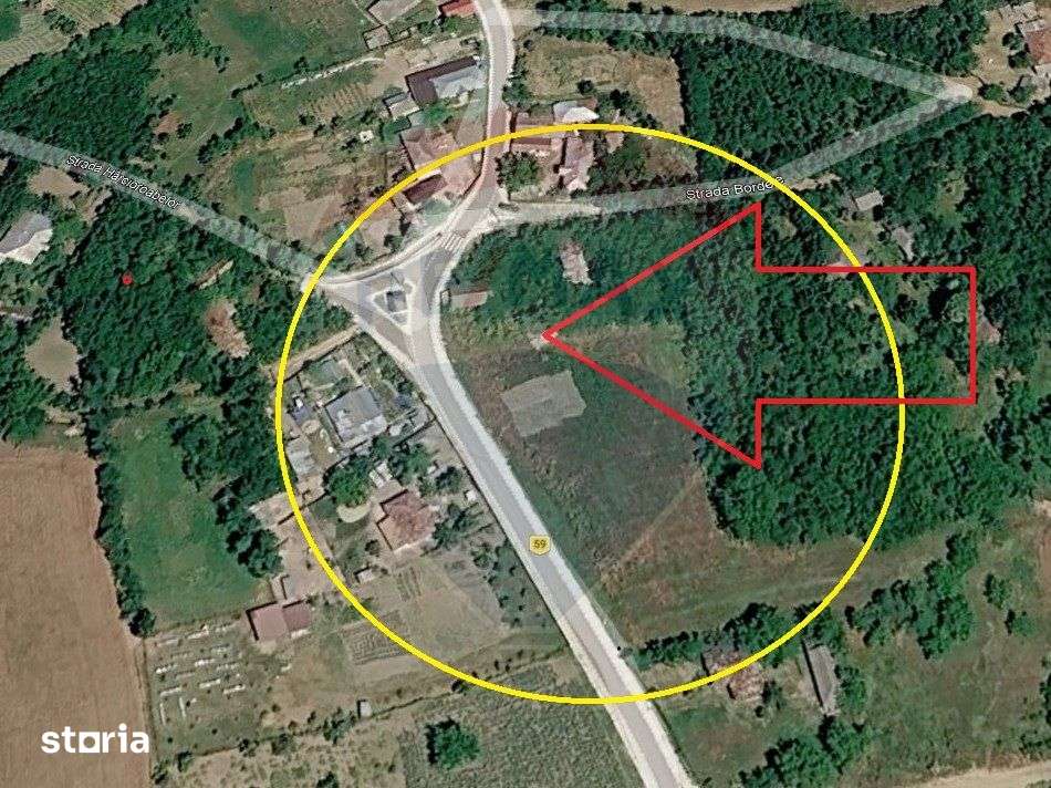 Teren intravilan cu constructie veche in Calapodesti Valu Morii Bacau - Imagine principală: 2/4