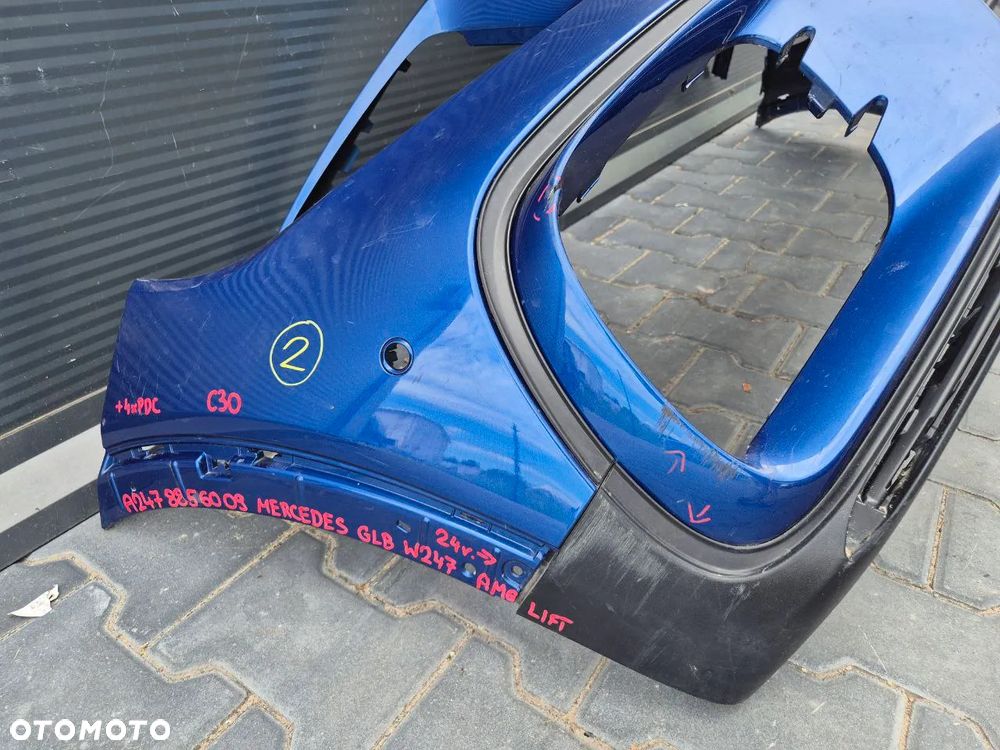 MERCEDES GLB X247 / W247 ZDERZAK PRZÓD / TYŁ (dostępne 3 zderzaki) - 12