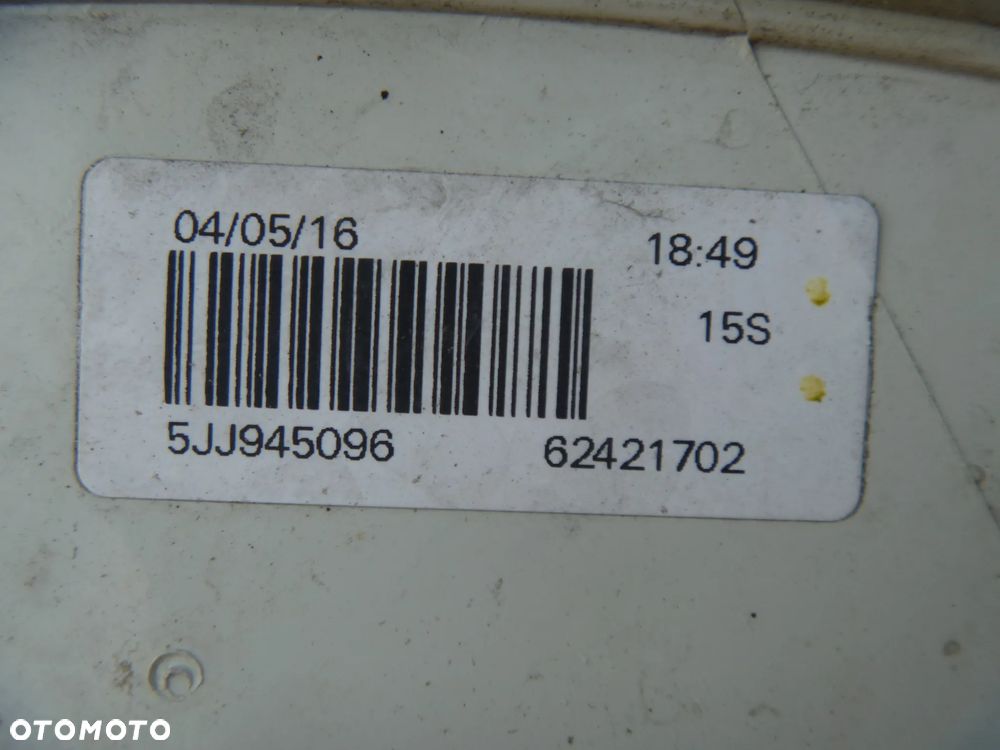 SKODA RAPID SPACEBACK KOMBI 5JJ945096 LAMPA TYLNA PRAWA ORYGINAŁ IGŁA - 3