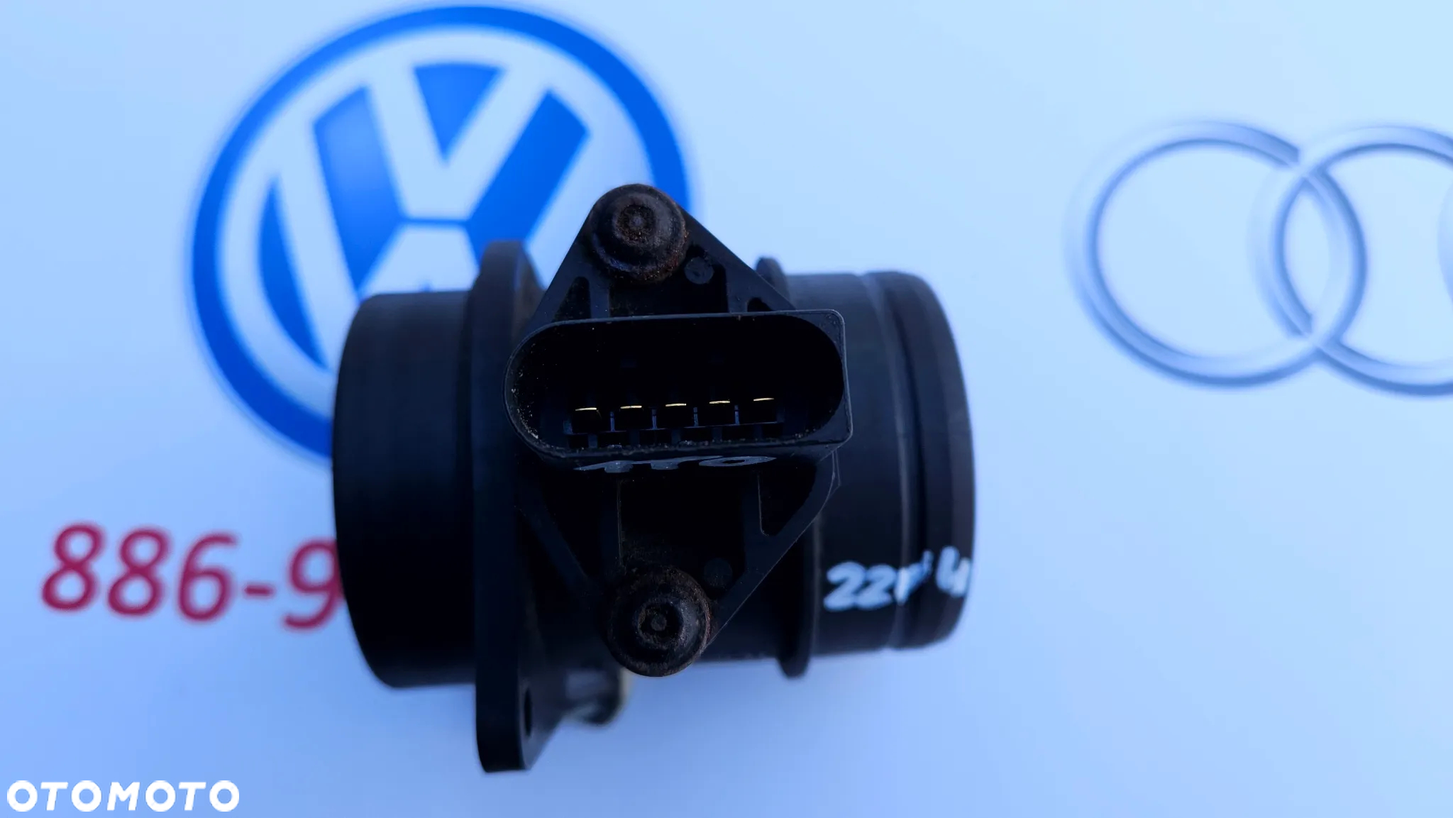 VW Touran I 1T0 2007-2010 1.9 TDI 105 KM BLS Przepływomierz 038906461B BOSCH - 4