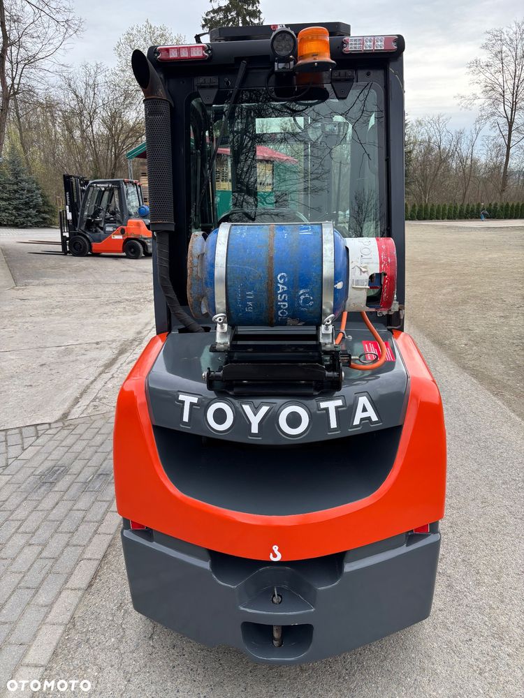 Toyota 8FGJF35 GWARANCJA LPG wolny skok waga DOSTAWA 64 800NETTO - 9