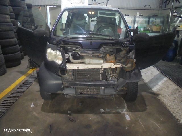 Carro MOT: OM660DE8LA CXVEL: 717409 SMART CITY 2003 0.8CDI 41CV 3P PRETO DIESEL - 1