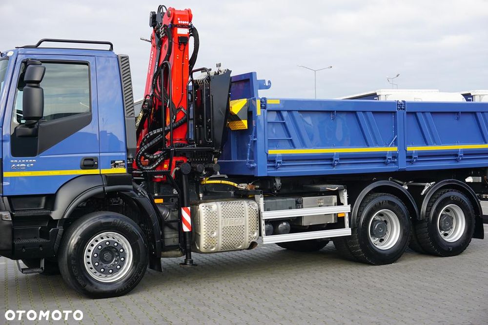 Iveco TRAKKER / 380T41 / E 6 / WYWROTKA + HDS / 6 X 4 / ROTATOR - 30