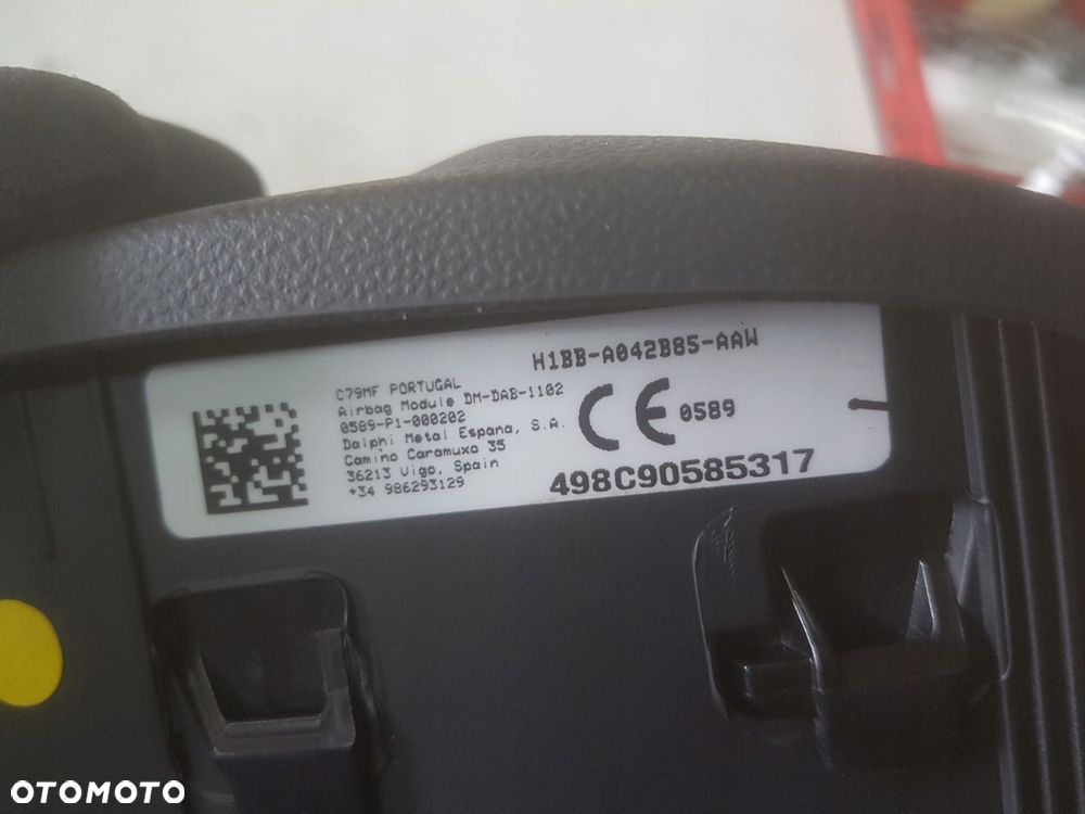 FORD FIESTA MK8 16r- PODUSZKA AIRBAG KIEROWCY - 4