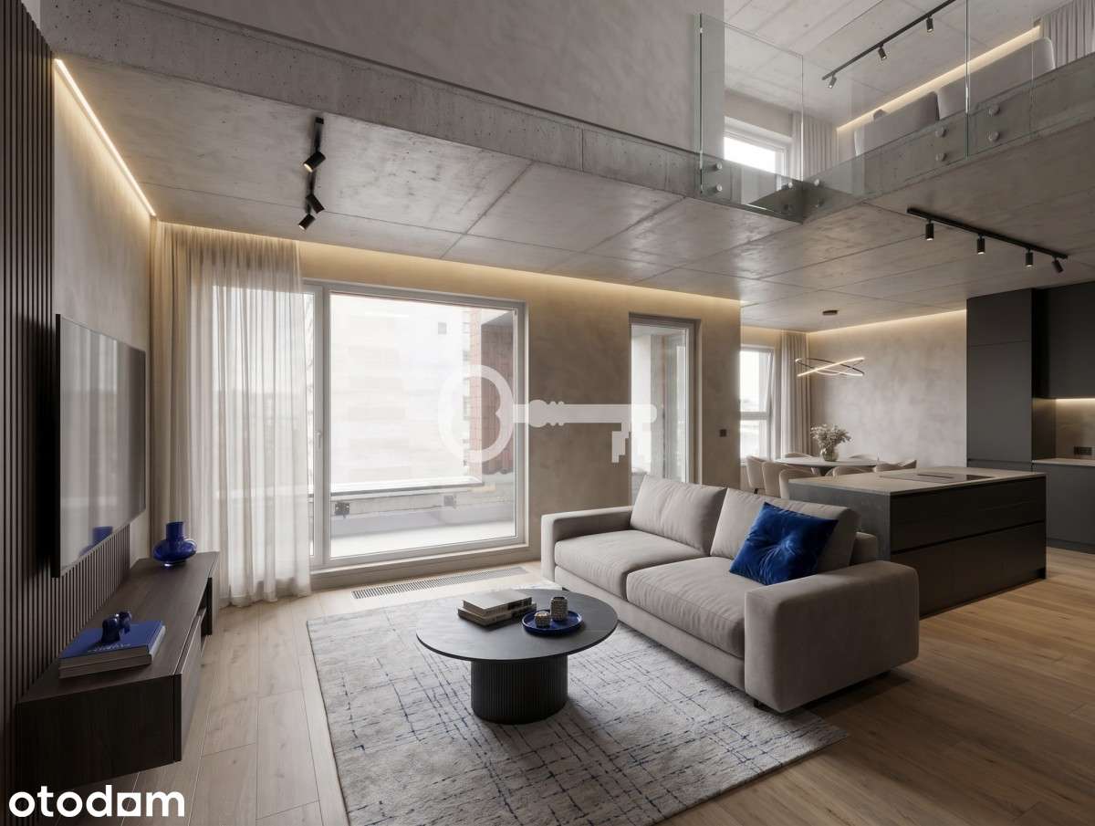 Penthouse z panoramicznym doświetleniem i tarasami