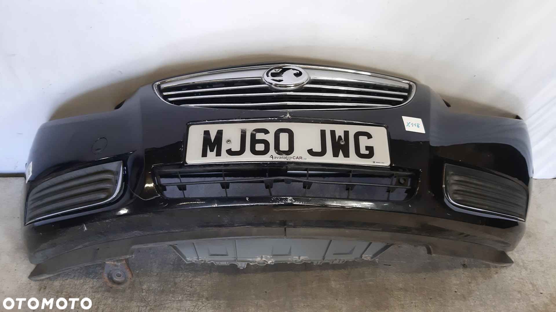 ) ZDERZAK PRZÓD PRZEDNI OPEL INSIGNIA 1 I A Z22C CZARNY - 1