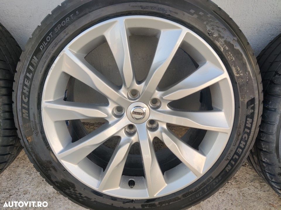 Jante 10 spite R18" Volvo S90 V90 S60 V60 S80 V70 V40 XC60 XC40 Michelin 31434952 - 8