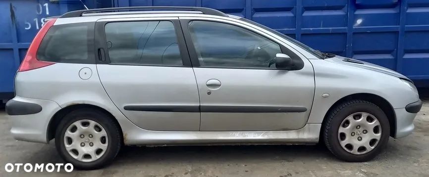 Peugeot 206 SW części drzwi klapa zderzak maska kod lakieru EZR reflektor lampa - 3