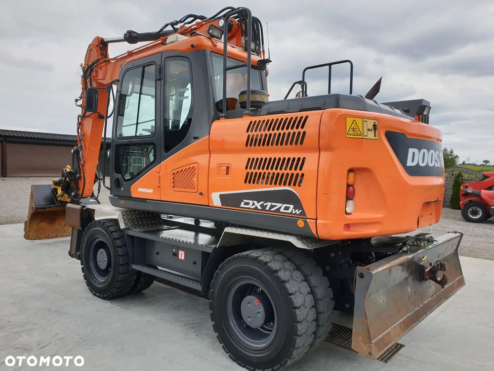 Doosan DX 170W ROTOTILT SPROWADZONY PIĘKNY STAN
