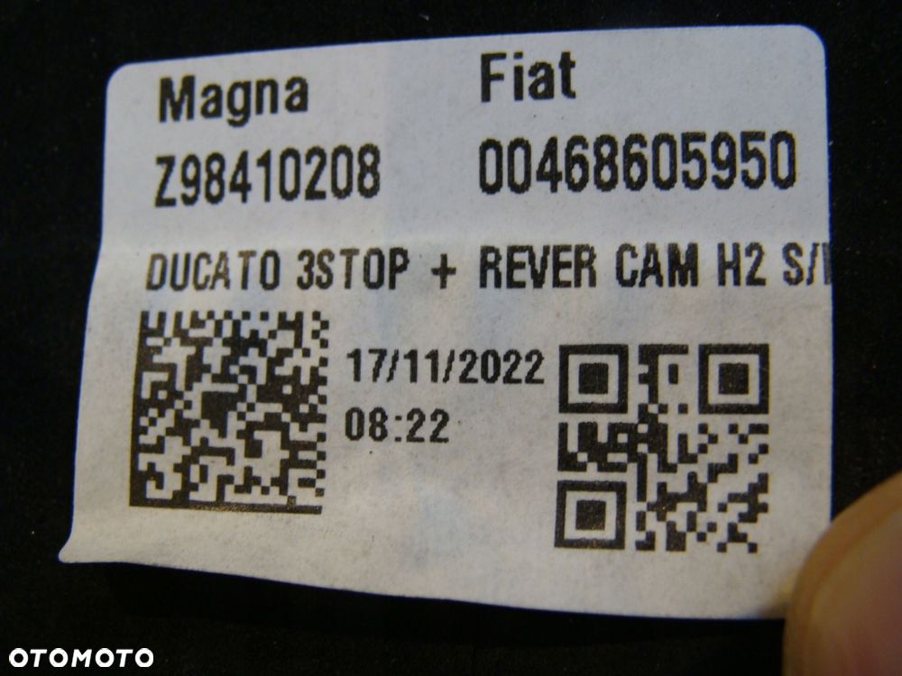 kamera światło stop ducato boxer jumper 2022r 00468605950 - 6