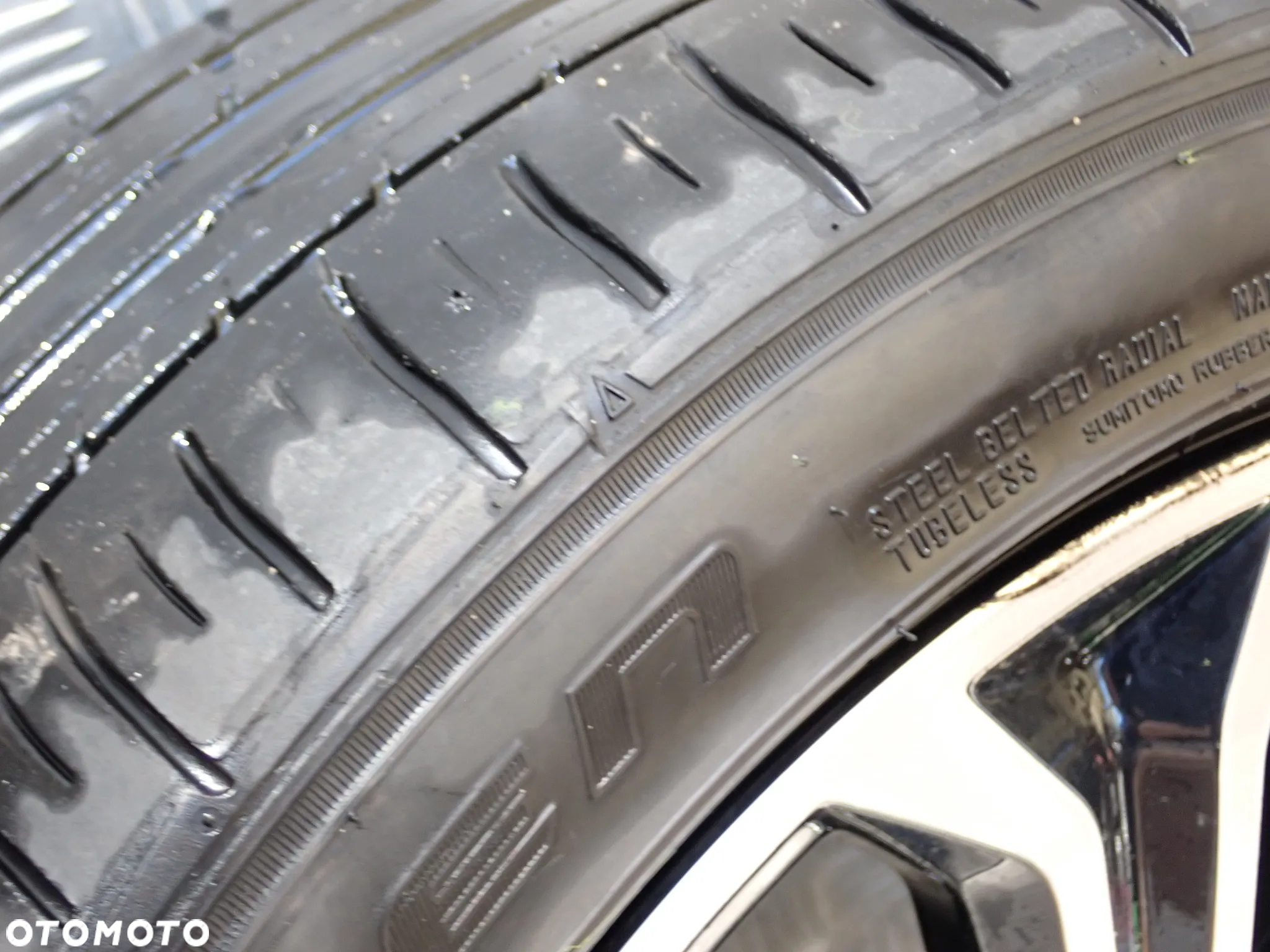 KOŁA FELGI ALUMINIOWE TOYOTA AURIS COROLLA 7,5JX17  ET 40  5X114,3  Z OPONAMI LATO 225/45/17  3500 ZŁ - 9