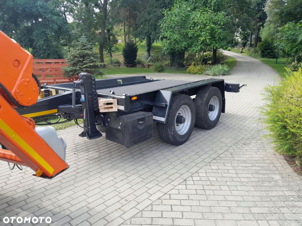 MAN TGM 18.340 / EURO 6 / MEILLER AK 12LT PILOT / bramowiec MULDA / KONTENER PRZYCZEPKA PRZYCZEPA DO BRAMOWCA GEORG - 6