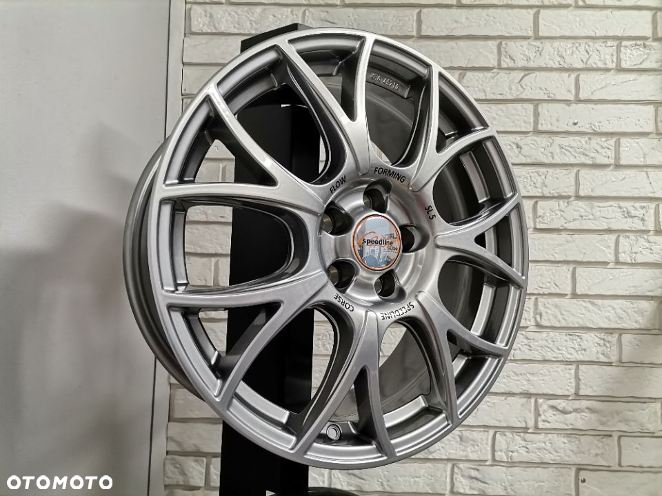 Felgi aluminiowe SPEEDLINE SL5 5x105 r18 et42 srebrny/metaliczny OPEL , CHEVROLET NOWE!! - 5