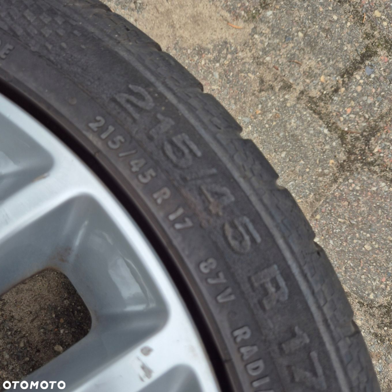 LATO KOŁA 215/45 R17 OPEL CORSA D E ADAM GRANDE PUNTO EVO 4x100 - 7