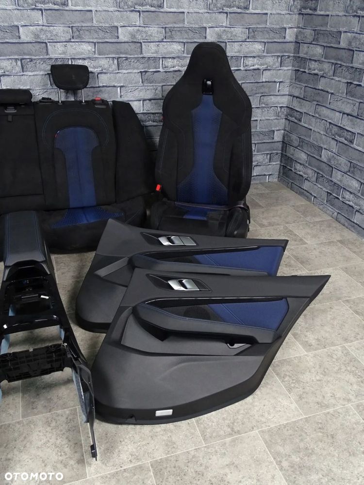 BMW F40 FOTELE KANAPA BOCZKI TUNEL ŚRODEK WNĘTRZE M PERFORMANCE ALCANTARA - 9