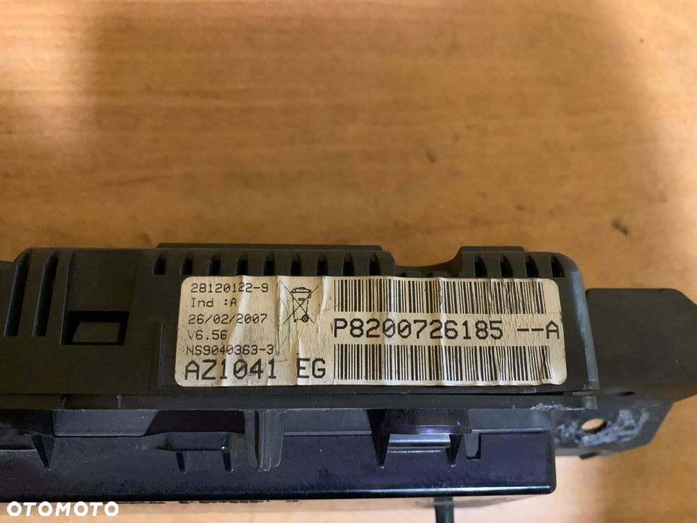 RENAULT ESPACE IV LICZNIK ZEGARY 8200726185A - 2