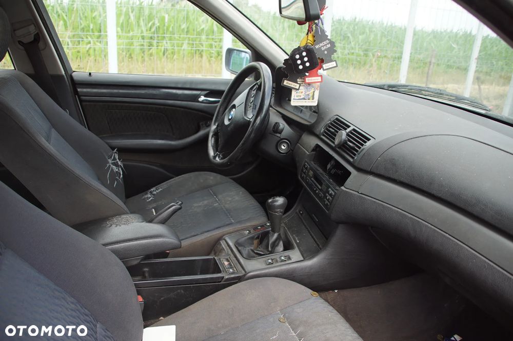 Auto na części - BMW E46 318i 1.9 8V 118 KM M43B19O1 7505600 354 2000R Silnik Skrzynia Drzwi Lusterko Lampa Maska Klapa Szyba Deska Kokpit Sterownik Moduł Fotel - 13