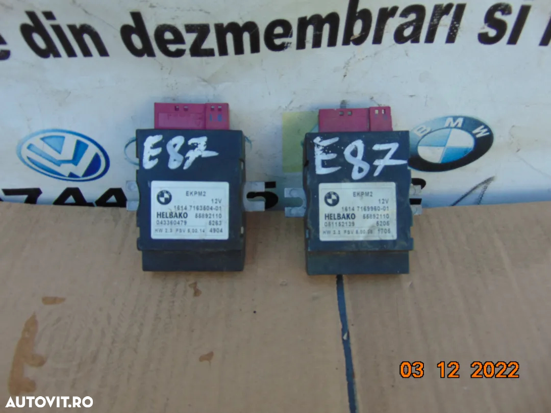 Modul pompa combustibil BMW E87 F30 E90 E81 E88 F10 dezmembrez E87 F30 - 4