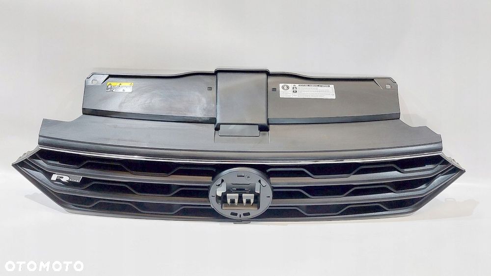atrapa grill gril vw t- roc r-line 2ga853651g 2ga853651b - 2
