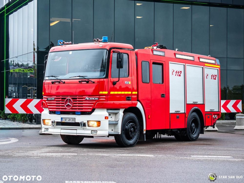 Mercedes-Benz ACTROS 1835 STRAŻ POŻARNICZY strażacki pożarna OSP pożar - 8