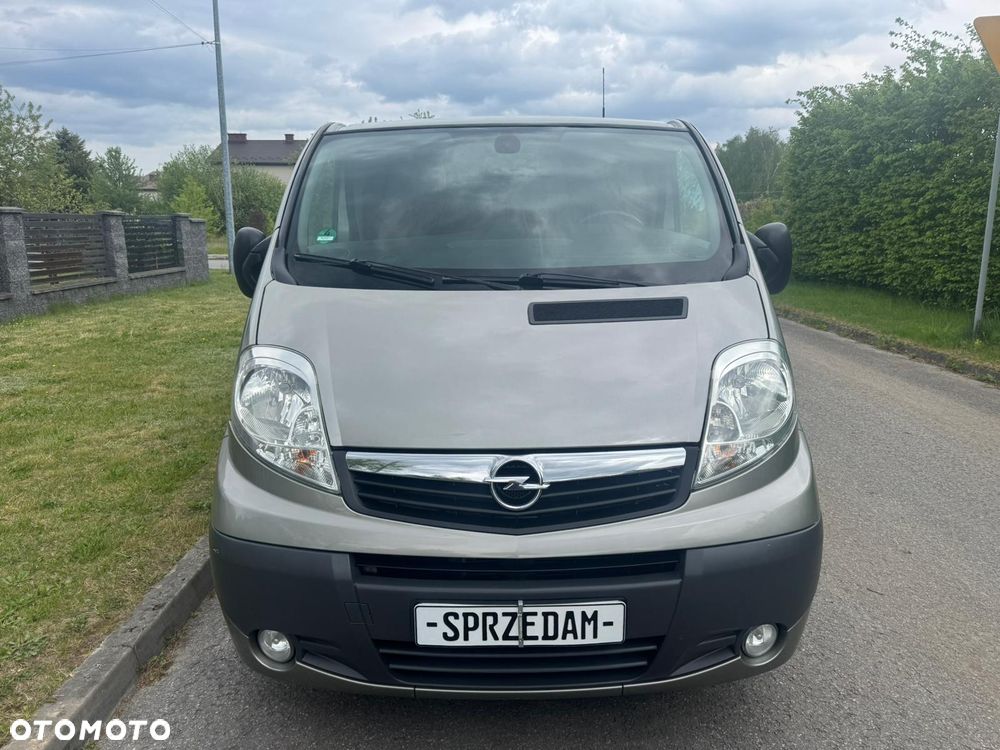 Opel VIVARO L2H1 Długi Klima Elektryka Skóry Dubel Kabina 6os Brygadówka Hak - 7