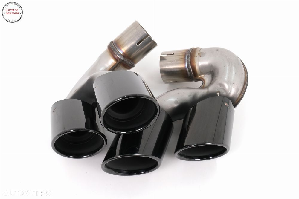 Ornamente EvacuareTobe Duble BMW X5 G05 X6 G06 X7 G07 40i M-Package (2018-up) Negr- livrare gratuita - 8