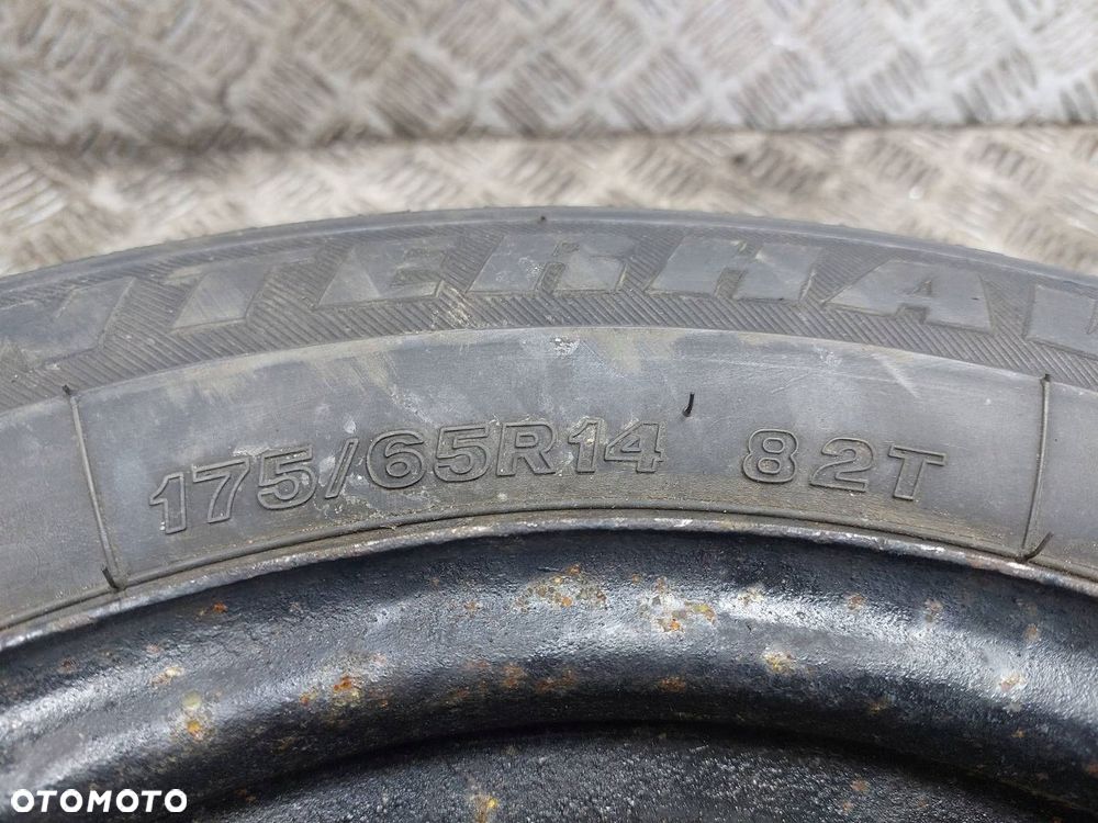 KOŁO FELGA OPONA ZAPAS 4X108 5,5Jx14 FI63,4 175/65R14 FORD FIESTA MK5 - 6