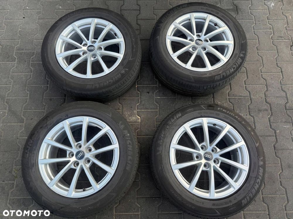 KOMPLET FELG ALUMINIOWYCH 4 SZT Z OPONAMI AUDI A6 C8 4K0601025 5X112