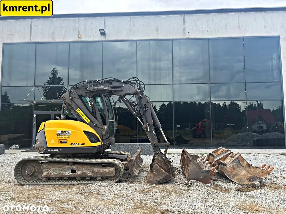Mecalac 8 MCR MINI-KOPARKA 2010R - 2