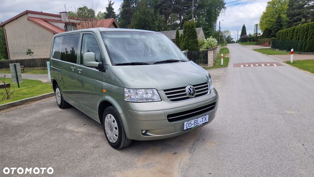 Volkswagen TRANSPORTER T5 Klima Elektryka Tempomat Navi Kamera Dubel Kabina 6os Brygadówka - 1