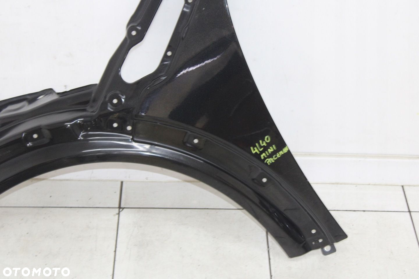 BŁOTNIK LEWY PRZÓD PRZEDNI MINI PACEMAN R61 2012R- B11 - KOD LAKIERU - 3