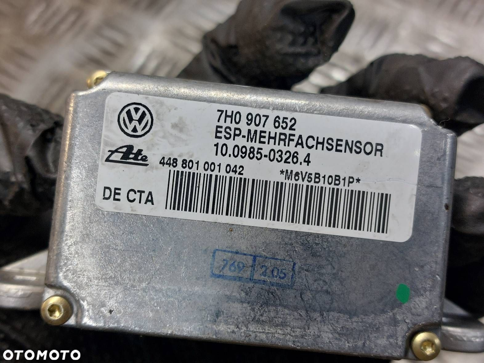 MODUŁ ESP VOLKSWAGEN TOUAREG I 7L 7H0907652 - 2