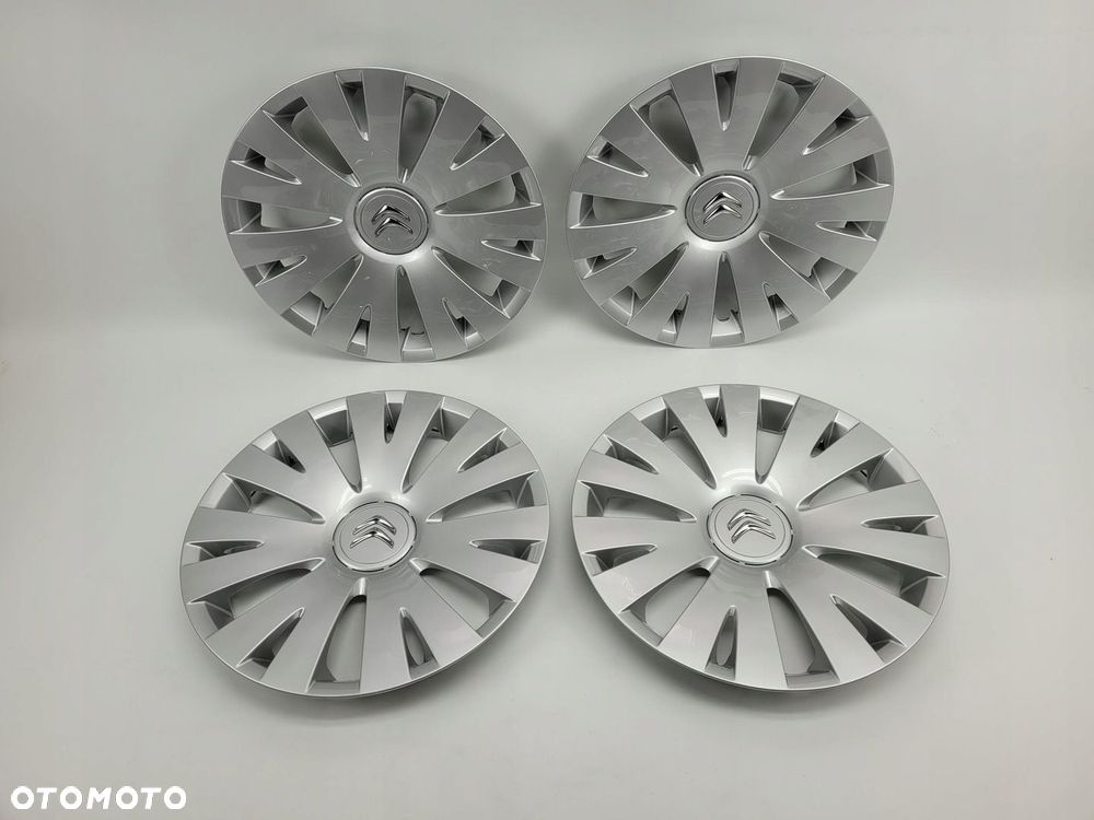 KOŁPAKI 15" CALI KOMPLET CITROEN BERLINGO 9813655477 - 2