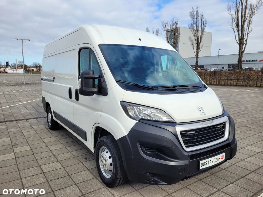 Peugeot Boxer 2xDRZWI BOCZNE KLIMA KAMERA WEBASTO TEMPOMAT FV23% - 3