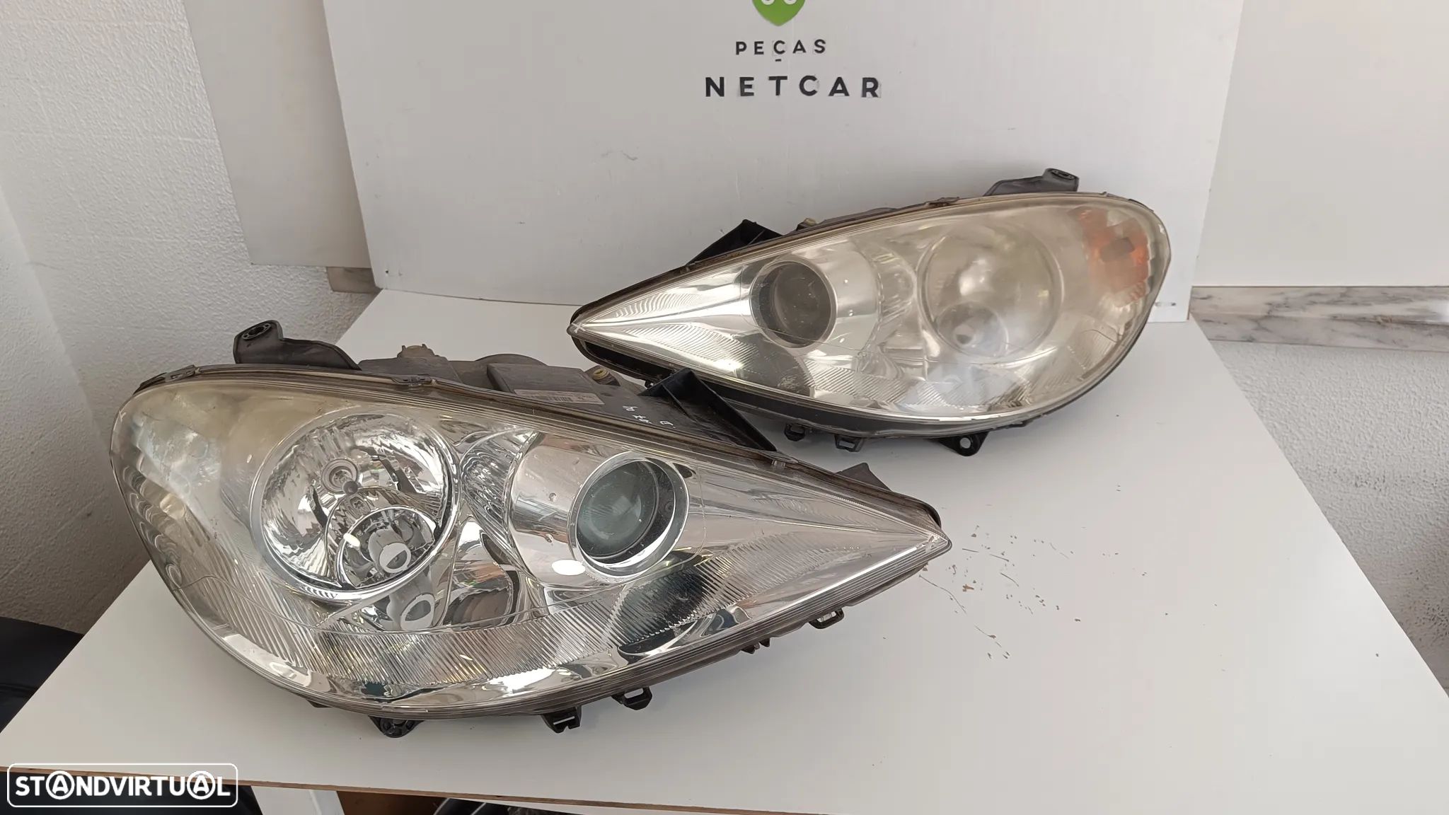 Farol óptica Peugeot 807 2004 - 1