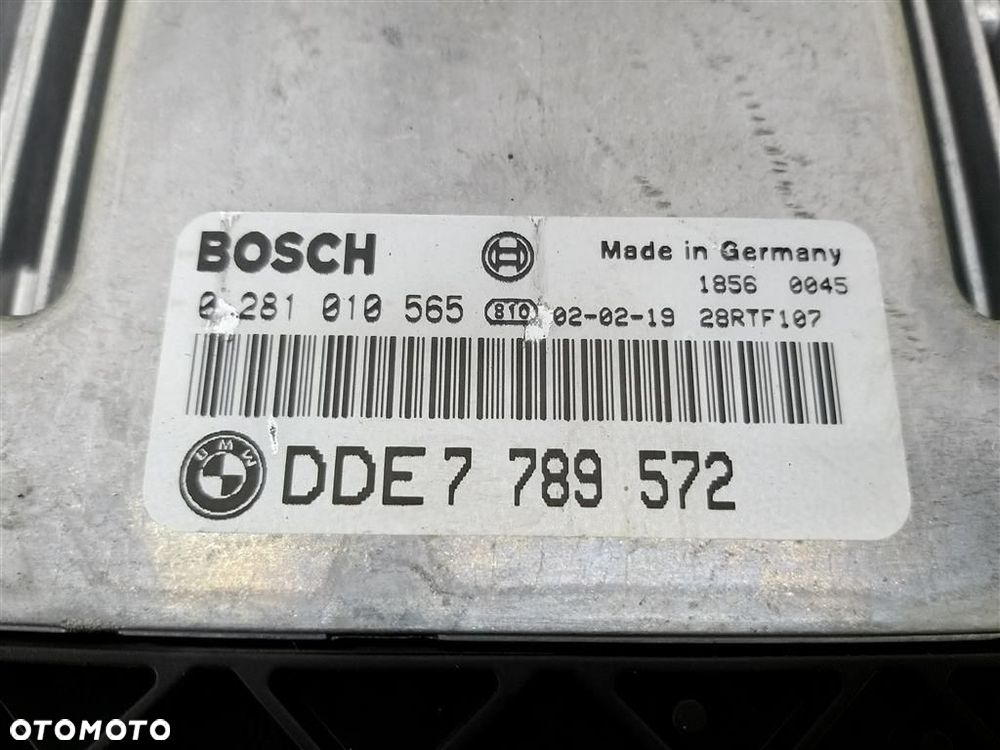 Komputer sterownik silnika BMW E46 1998-2007 2,0 D 0281010565 ORYGINAŁ - 5