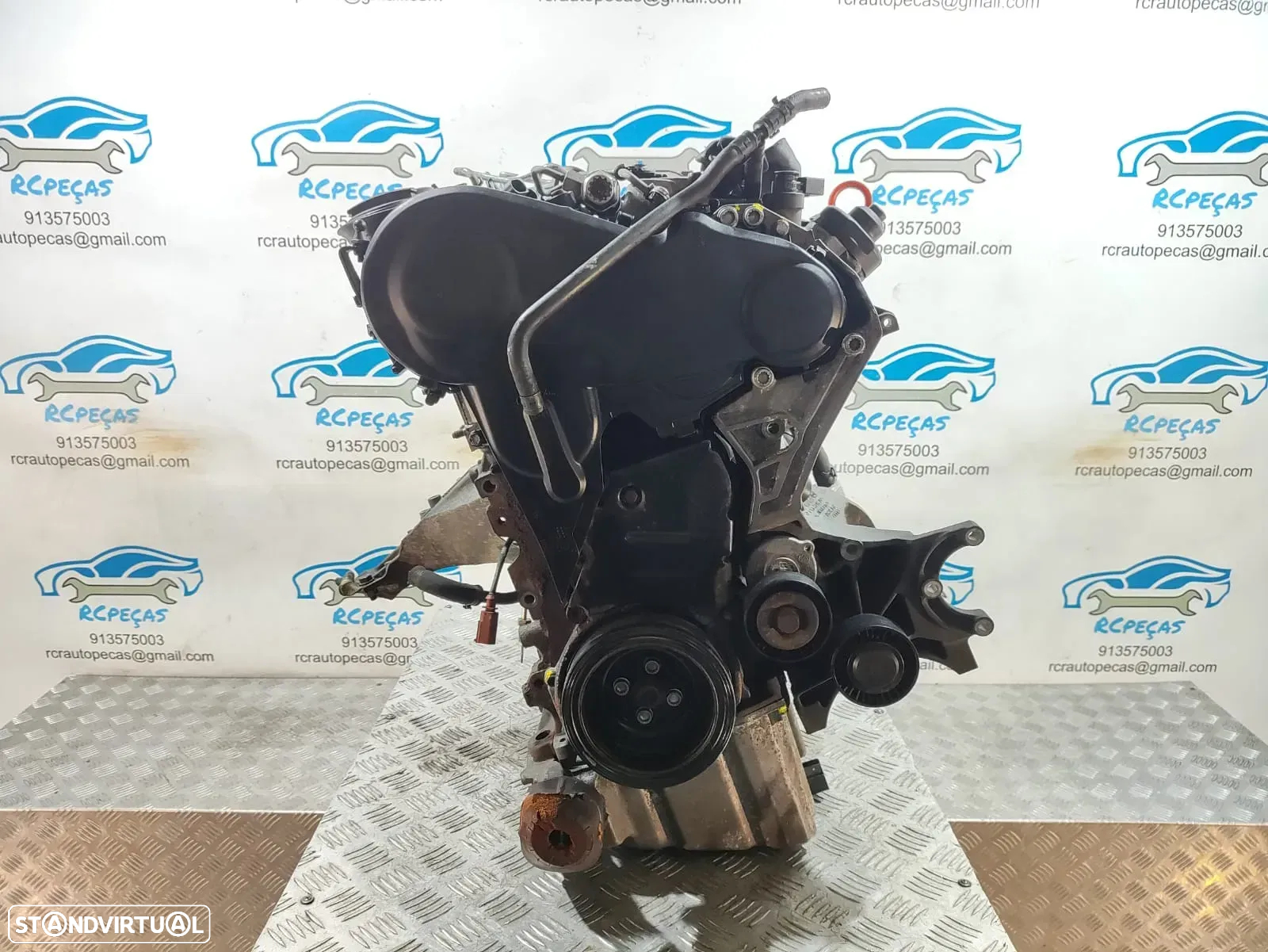 Motor Completo VWAG Audi Seat 2.0 TDI 16v 143cv CAG Bosch - 5