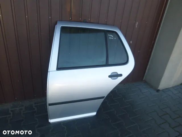 DRZWI LEWY TYŁ LEWE TYLNE VOLKSWAGEN GOLF IV HB KOMPLETNE - 8