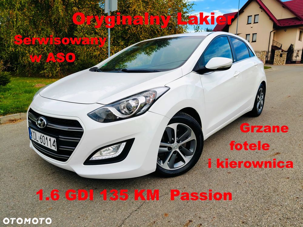 Hyundai i30 blue 1.6 GDI Passion