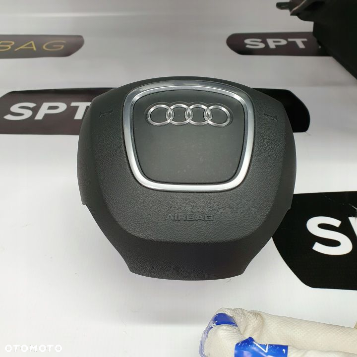 AUDI A4 B8 8K0 DESKA ROZDZIELCZA KONSOLA KOKPIT PULPIT PODUSZKI AIRBAG AIR BAG PASY KURTYNY KIT SET - 4