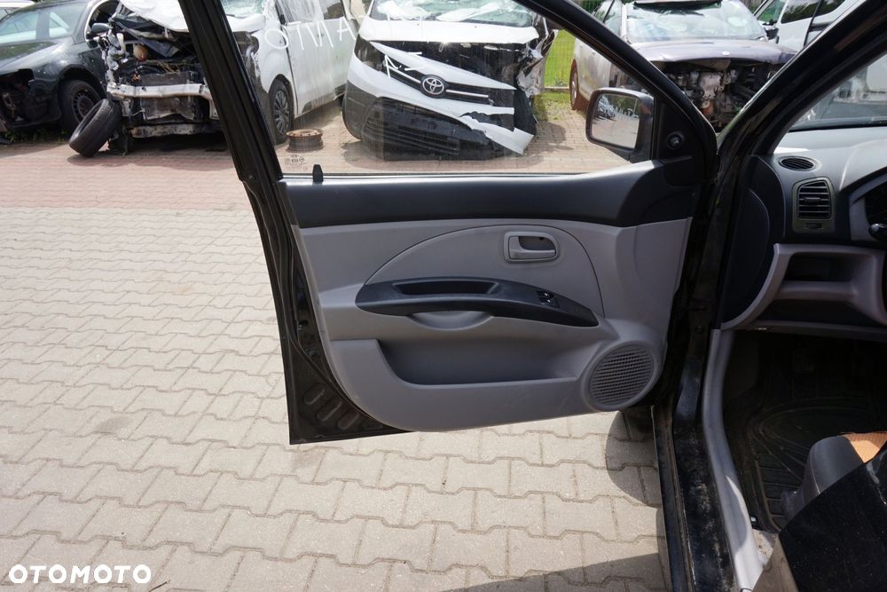 DRZWI PRZEDNIE LEWE PICANTO I Z1  CZARNY KIA 2003-2007 - 11