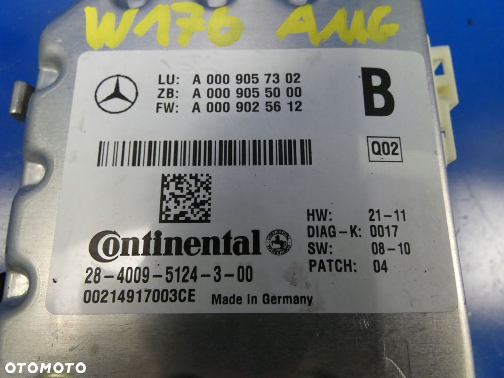MERCEDES A W176 W177 W166 KAMERA SZYBY SENSOR - 2