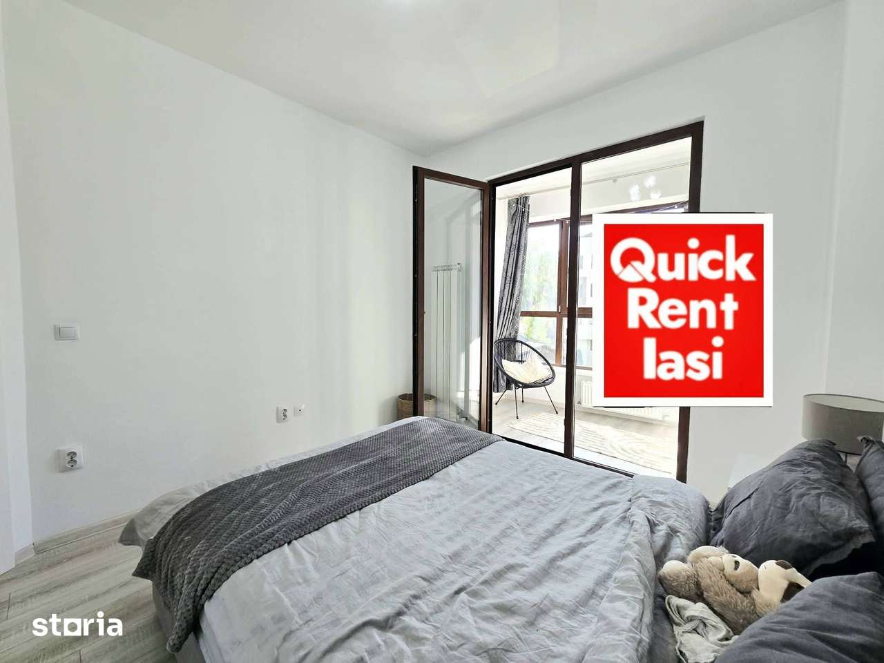 Lux Palas Mall Bloc Nou Apartament 2Camere Spatios De Inchiriat Iasi - Imagine principală: 5/18