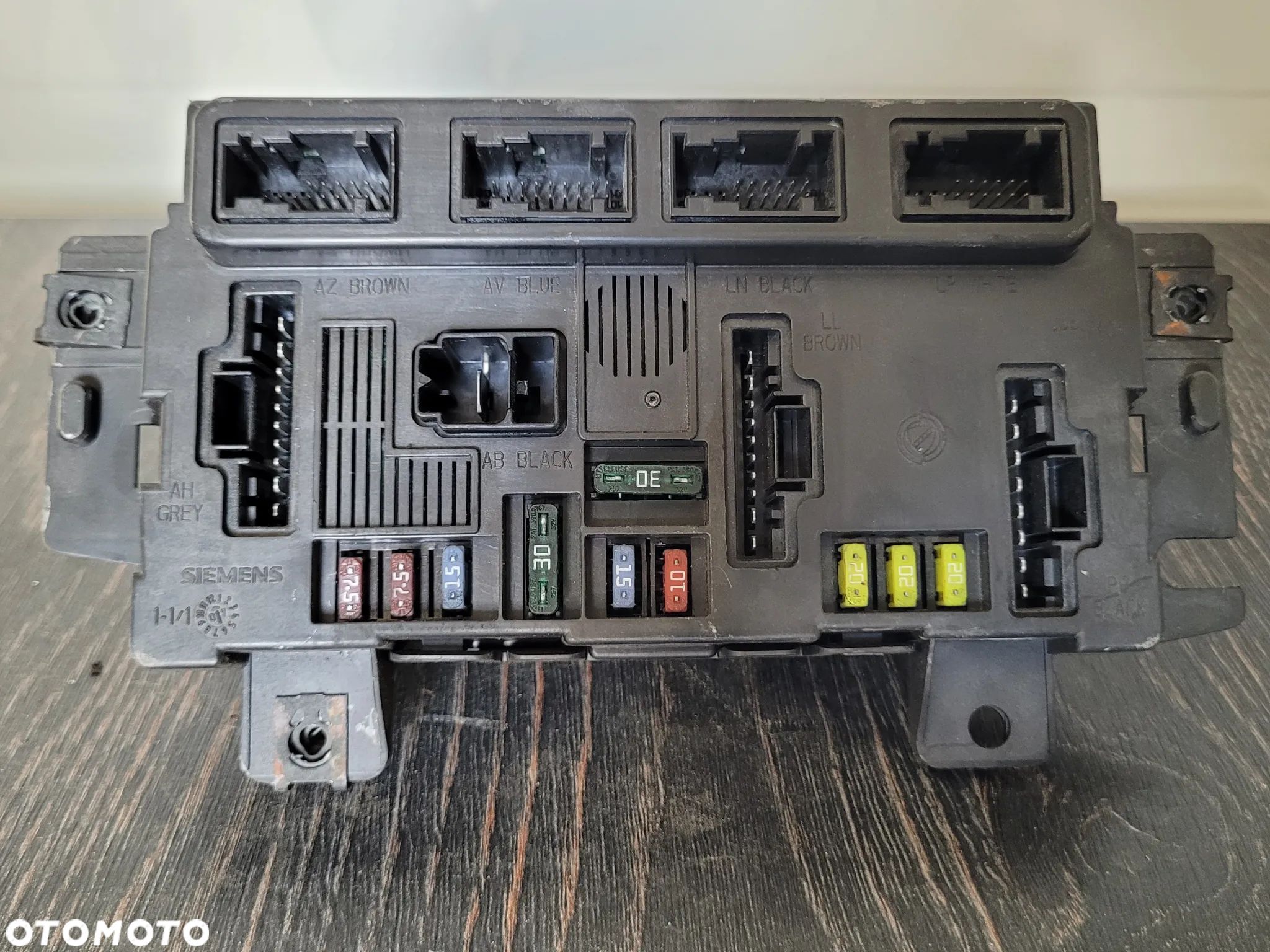 Fiat Panda II 1.3 D Skrzynka Bezpieczników Moduł BSI 51783782 - 1