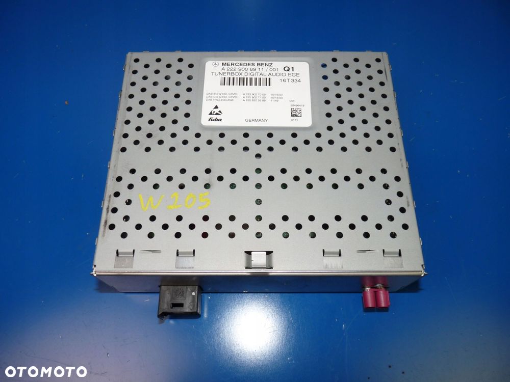 MERCEDES C W205 S W222 TUNER WZMACNIACZ MODUŁ RADIO - 1